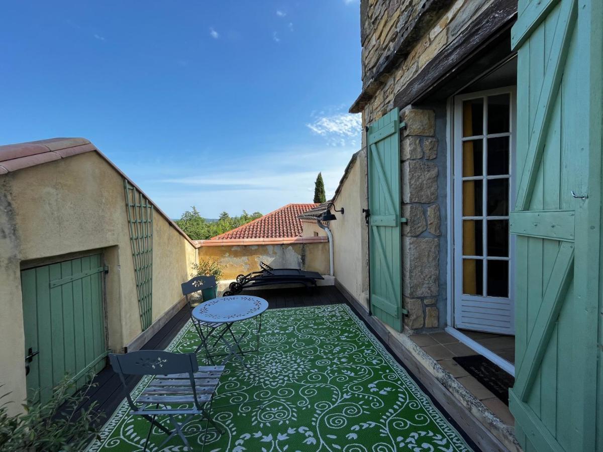 Villa Les Hauts Vallons Puylaroque Exterior photo