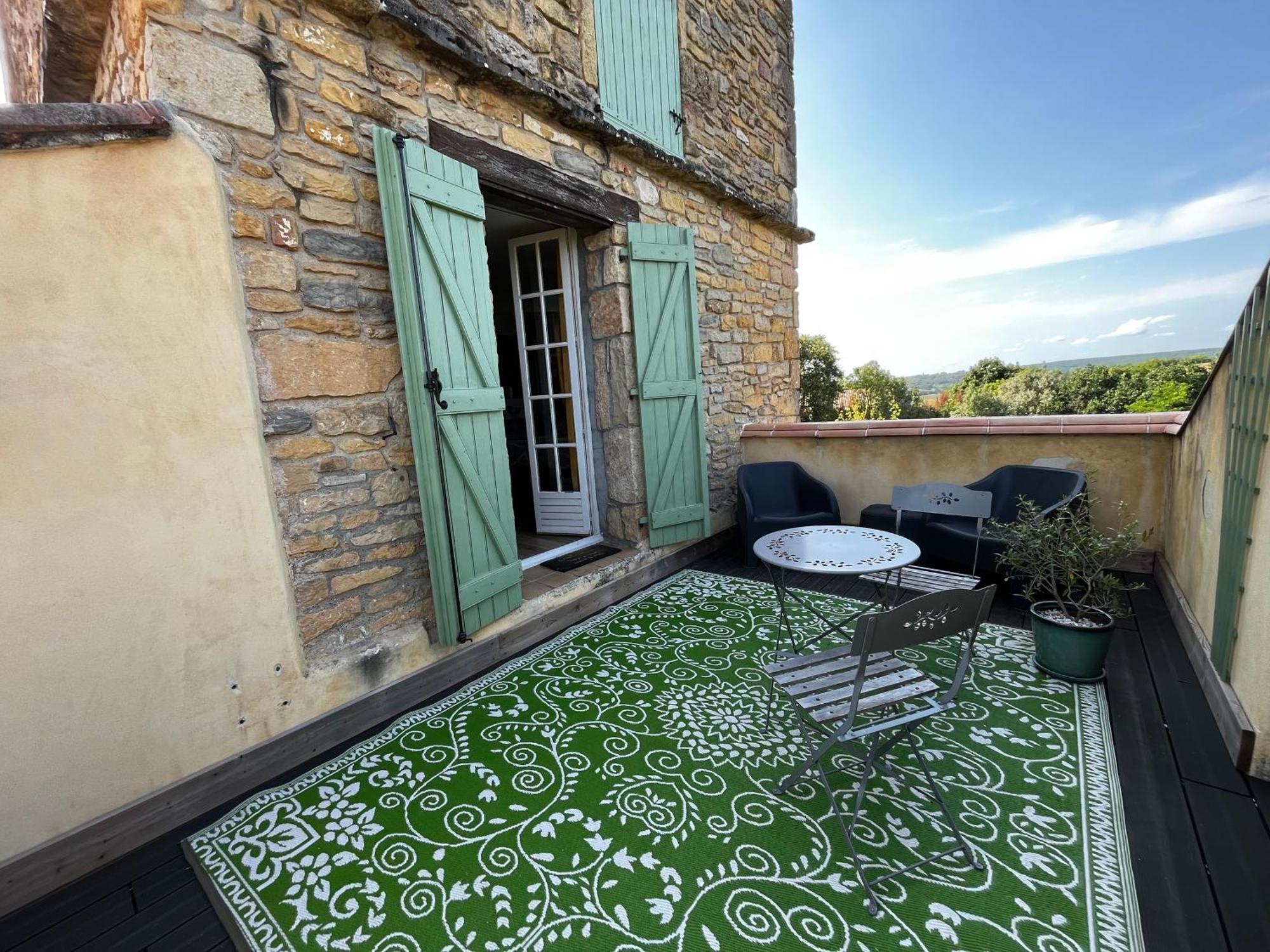 Villa Les Hauts Vallons Puylaroque Exterior photo